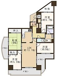 ヴェルドール藤井寺 4Ｆ