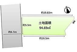 羽曳野市伊賀　売地