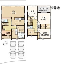 富田林市錦織北　新築戸建 5号地