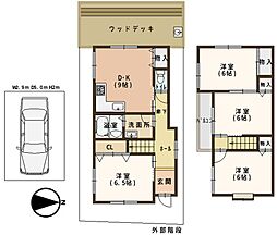 柏原市片山町　中古戸建