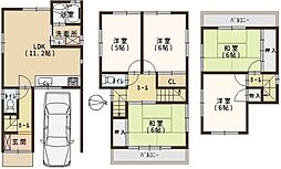 柏原市田辺　中古戸建