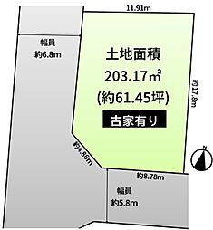 河内長野市小山田町　売地