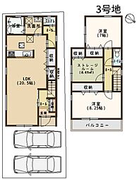 河内長野市古野町　新築戸建 3号地