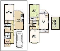 八尾市上之島町南　中古戸建