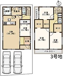 柏原市玉手町　新築戸建 3号地