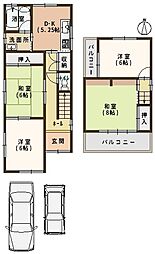 柏原市国分市場　中古戸建