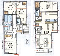 大和市上草柳　2期　新築戸建 1号棟