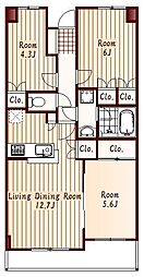 ルネステージ武蔵境 302
