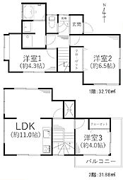 横浜市港南区下永谷2丁目戸建て