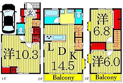 葛飾区堀切３丁目の一戸建て