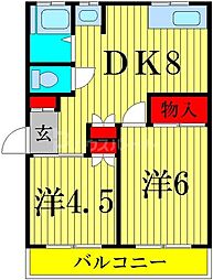 金町ナカノマンション 2-B