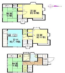 西水元2丁目貸家 1