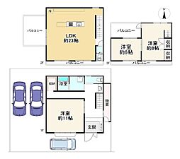 京都市左京区浄土寺上馬場町の一戸建て