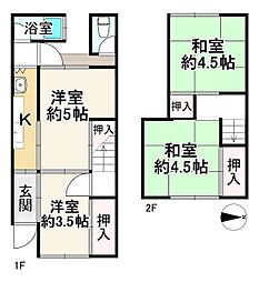 京都市左京区岡崎西福ノ川町の一戸建て