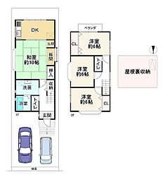 京都市北区西賀茂北川上町の一戸建て