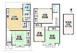 京都市左京区岡崎西福ノ川町の一戸建て