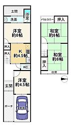 京都市左京区修学院中林町の一戸建て