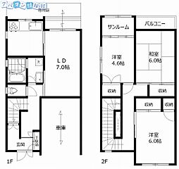 関屋松波町メゾネット