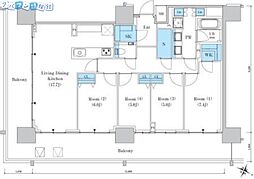 ロイヤルパークスER万代 1210