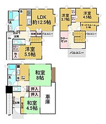 北馬込1丁目中古戸建(2世帯住宅・賃貸併用可能)