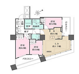 ザ・パークハウス西新宿タワー60 13F