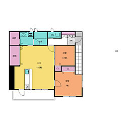 サクラーレ新川 2Ｆ