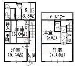 谷口園町貸家