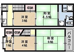 嵯峨野神ノ木町貸家25-27