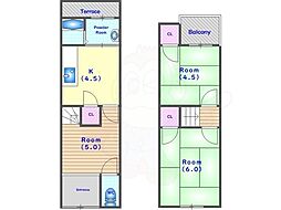 西ノ京右馬寮町貸家