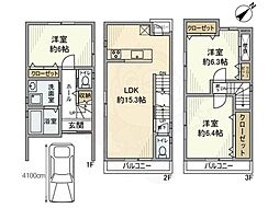京都市西京区上桂御正町の一戸建て