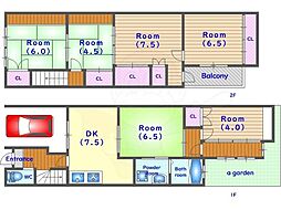京都市右京区龍安寺塔ノ下町の一戸建て