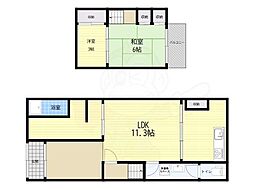 京都市右京区嵯峨折戸町の一戸建て