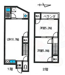 京都市山科区北花山市田町の一戸建て