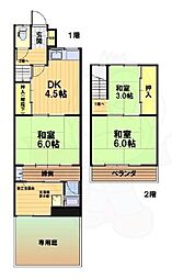 京都市右京区西京極下沢町の一戸建て