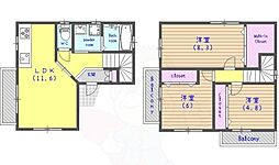 京都市西京区下津林前泓町の一戸建て