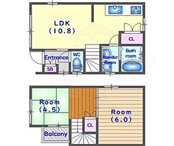 京都市上京区橋本町の一戸建て