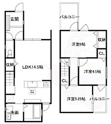 京都市西京区桂艮町の一戸建て