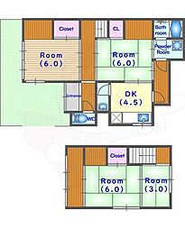 京都市北区等持院南町の一戸建て