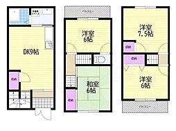 京都市右京区太秦滝ケ花町の一戸建て