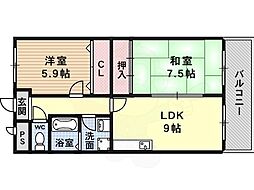 シェーヌ吉祥院　（Chez Nous 吉祥院） 202