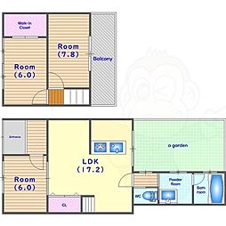 京都市下京区西七条北東野町の一戸建て