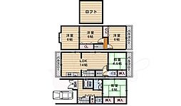 梅津中村町貸家