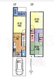 京都市右京区西京極下沢町の一戸建て