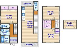 西七条南東野町戸建