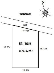 売地　西多摩郡瑞穂町長岡4丁目