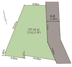 売地 青梅市長淵2丁目