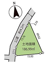 建築条件付売地　羽村市羽東2丁目