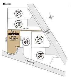 売地 青梅市長淵23-1期