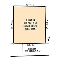 堺市南区竹城台4丁　売土地