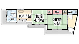 兵庫県川西市下加茂貸家